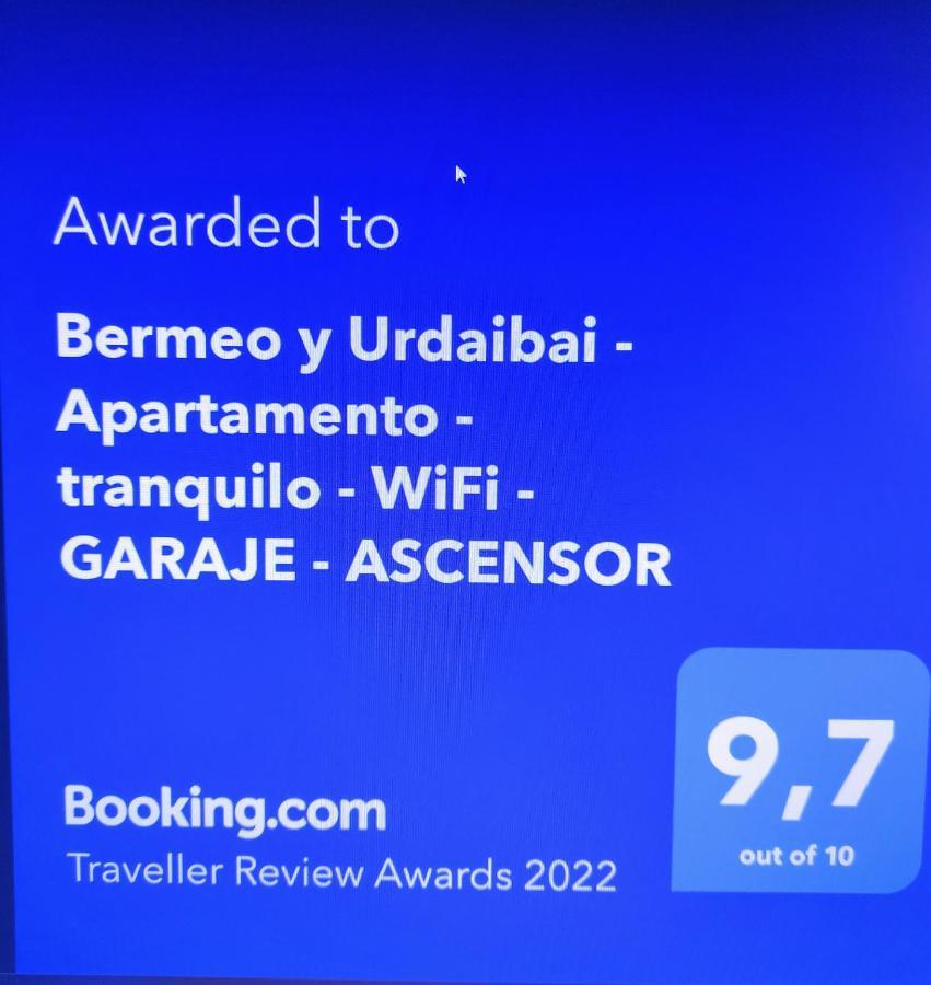 Bermeo Y Urdaibai - Parking-Ascensor - Wifi - Tranquiloアパートメント エクステリア 写真